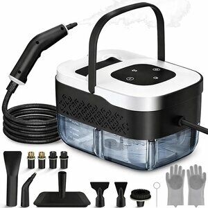 Steam Cleaner Portable Steamer for Cleaning 15pcs Accessories 6-Level Adjustable